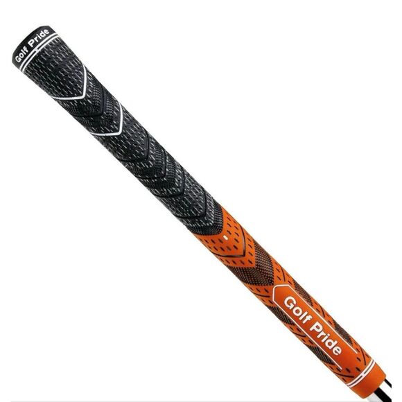 Golf Pride MCC Plus 4 Golf Grips - Black / Orange - STANDARD 13PCS NEW - Picture 1 of 2